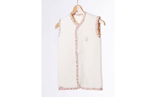 綿毛布 スリーパー (Lサイズ) 2way仕様で暖かアイボリー×花 毛布の町 (泉大津産)｜ 贈答品 ギフト 誕生日プレゼント 贈り物 クリスマス sleeper-s [2458]