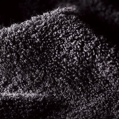 ザ・ラストタオル フェイスタオル2枚セット【チャコールグレー】[4167]