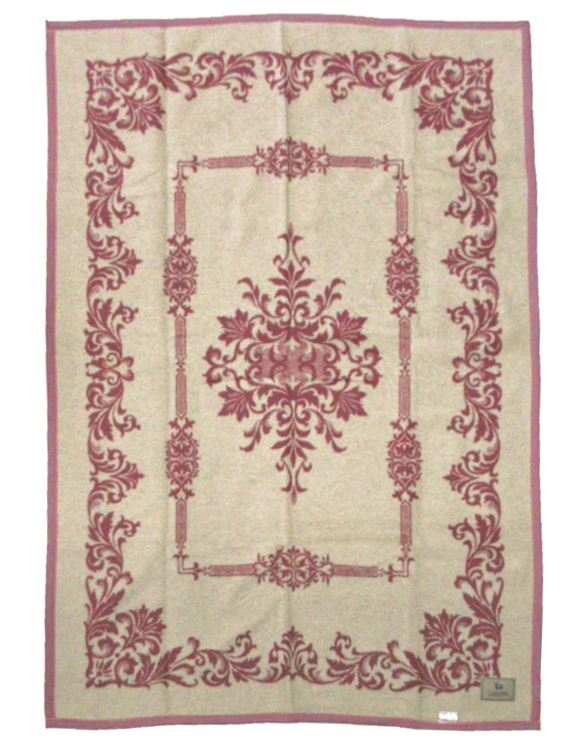 カシミヤ20%入り毛布 毛布の町泉大津産 [シングルサイズ／エンジ色] N-KK20 [3160]