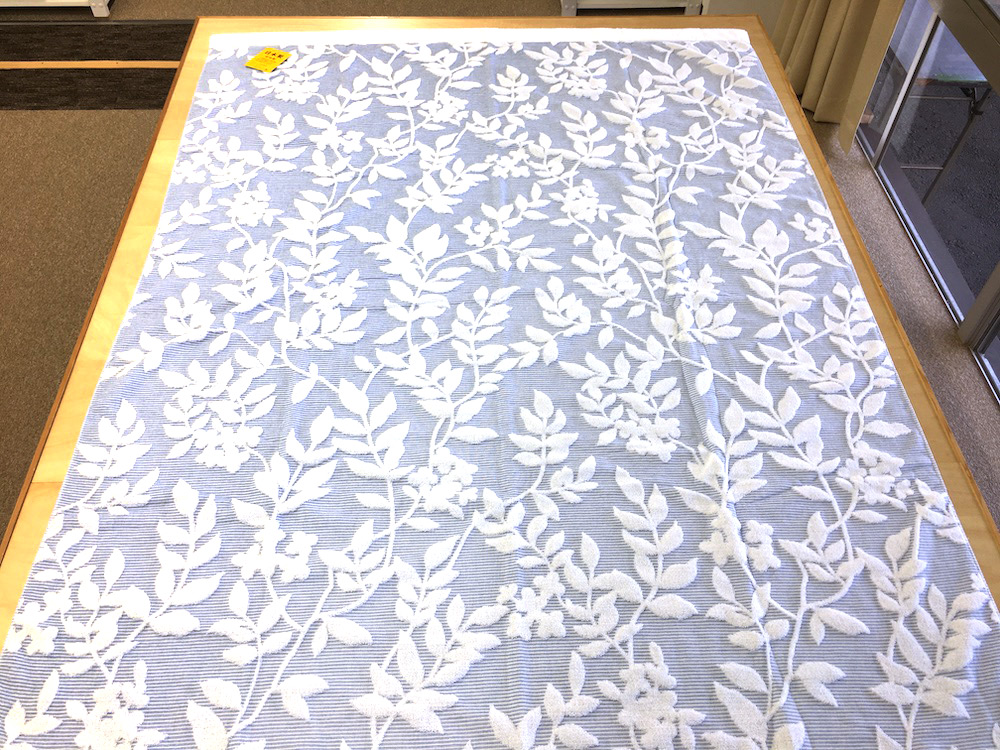 日本製 タオルケット シングル 140×190cm 1枚 N-JK34-8515 BL [3286]