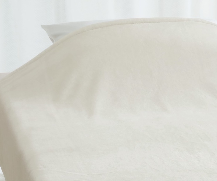 丸洗いOK オーガニックコットン マイヤー綿毛布 シングル ベージュ 1枚 49311100BE [3484]