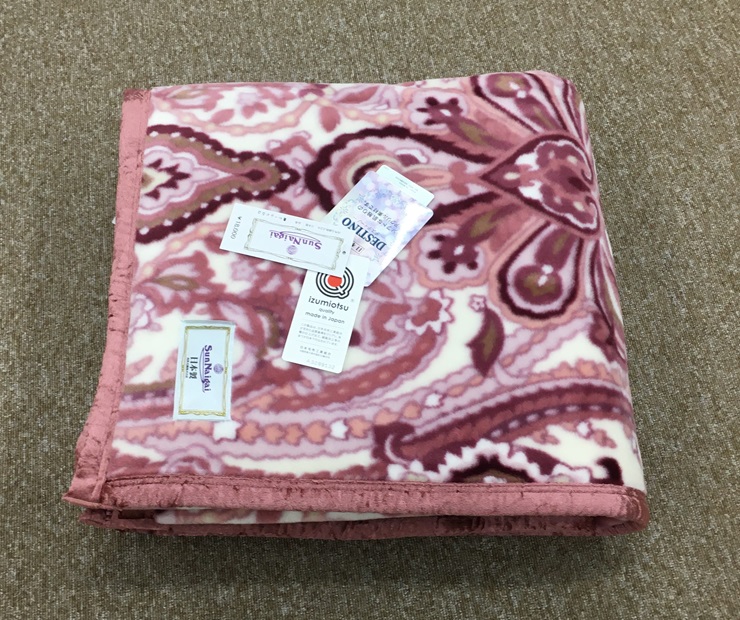 日本製 丸洗いOK 高密度 ニューマイヤー毛布 シングル ピンク 1枚 MO-5053PI [3682]