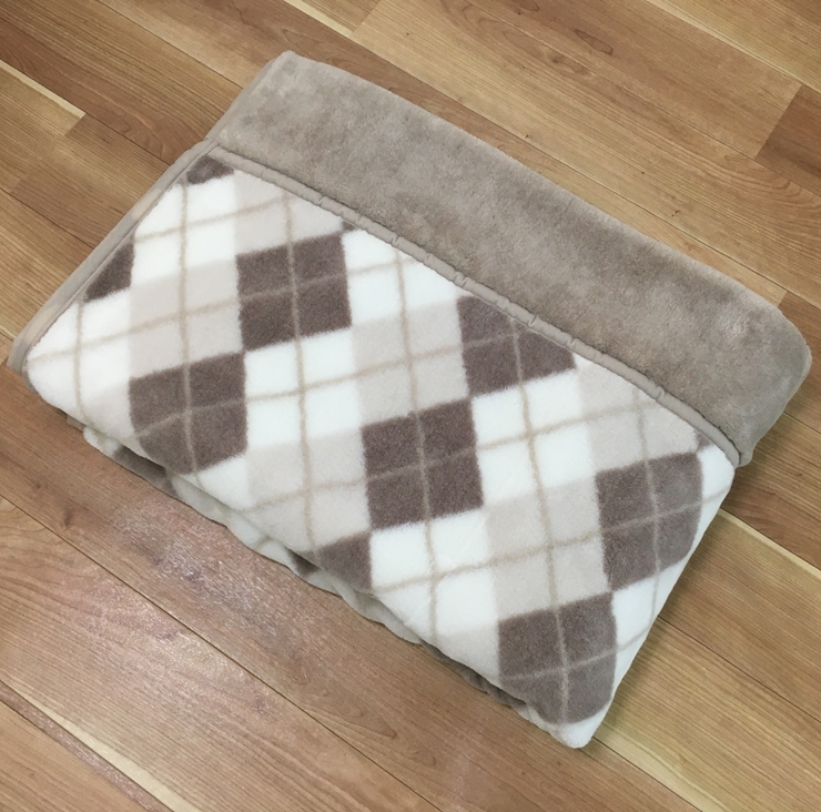 [睡眠環境・寝具指導士 推奨] マイヤー毛布 シングルロング ベージュ JM-2203LBE [3701]