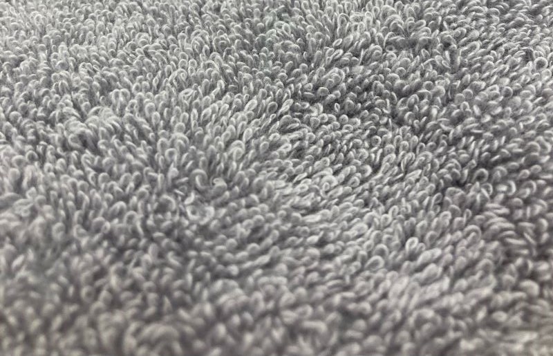 ホテルタイプロングタオル グレー4枚セット｜ギフト包装可能 お値打ち SHINTO TOWEL ミズスウタオル 1秒で吸水 [4571]