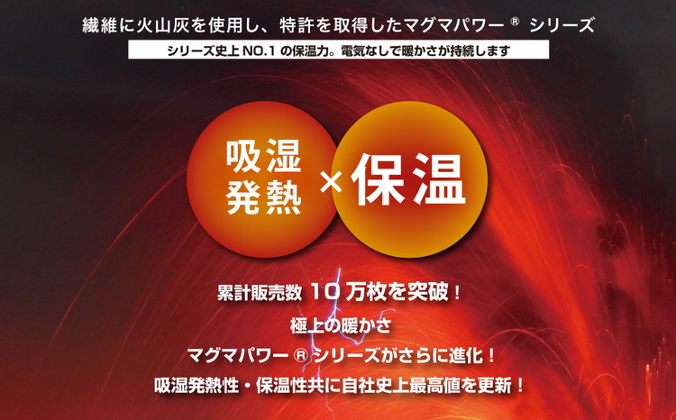 マグマパワーMAX2025 敷きパッド ダブル・D［吸湿発熱＆保温のW効果 極上のあたたかさ・日本（泉大津）製・発明特許取得 140×205