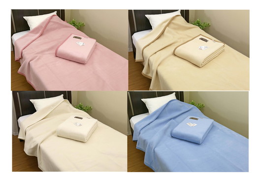 三井毛織 純綿100％やわらか綿毛布 日本製 シングルサイズ140x200cm