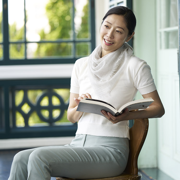 カシミヤストール(公式WEBショップ・ふるさと納税限定商品) 小判サイズ ライトグレー [4019]