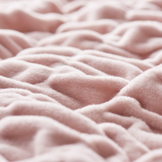 ZEPPIN ハグウォーム 掛け毛布  ピンクベージュ クイーン (200×200cm) [4146]