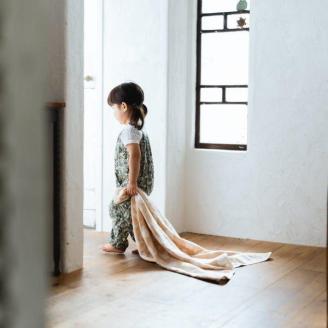 オーガニックコットンガーゼブランケット・ミニ／ネーネ [4402]