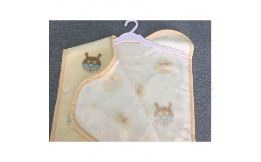 日本製 ベビー おくるみベスト それいけ！アンパンマン [0462]