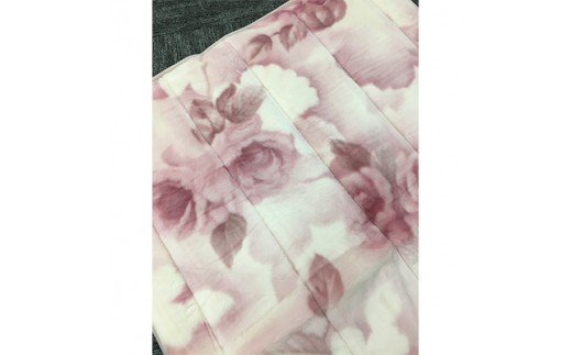 C.R.P加工 ソフトマイヤー 敷パッド シングルサイズ ピンク 1枚 31507柄 [0632]