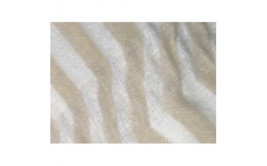 吸湿発熱 くしゅくしゅ 綿毛布 ダブルサイズ 180×200cm ベージュ [0687]