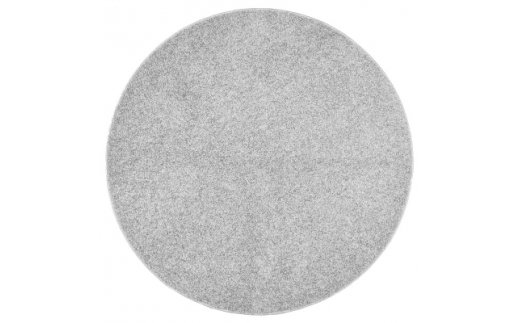 日本製 円形 カーペット シルバー 1枚 直径160cm 240611918 型 [1147]