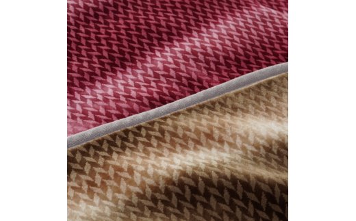 ディアジャパン アクリル毛布 (毛羽部分)「シングル／エンジ」 [1465]