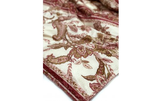 OZU ホワイトダックダウン50%入り ウォッシャブル羽毛ハーフケット 約100×150cm OZF-45 ピンク色 [1601]