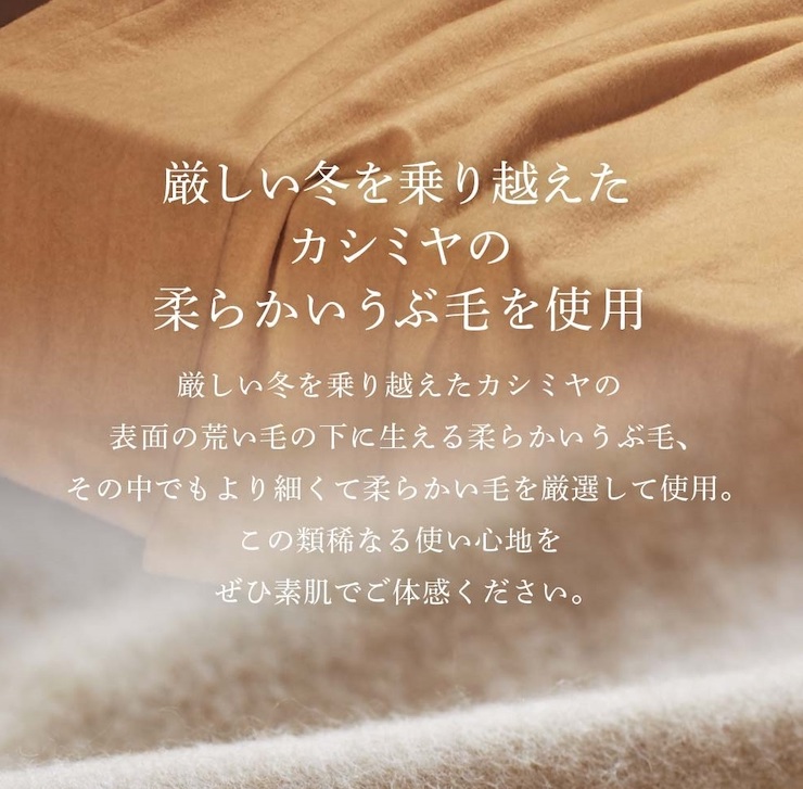 カシミヤブランケット グランドプレミアム シングル (140×200cm) [1742]【db】