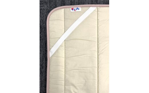 メルシャン マイヤー敷パッド シングルサイズ ベージュ KW31507 プレミアム温泉毛布 温泉に入っているような優しい暖かさ 遠赤外線効果で体の芯から暖かい [1835]