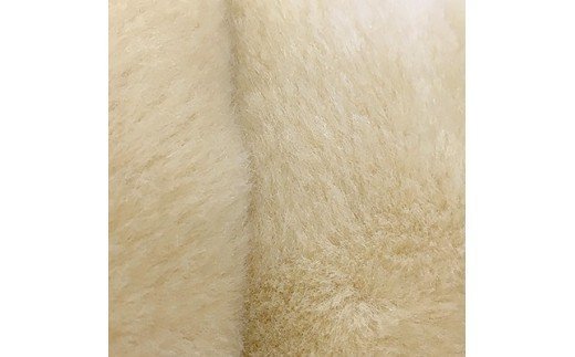 ムートン調アクリルマイヤー敷パッド (シングル：ベージュ) [2173]