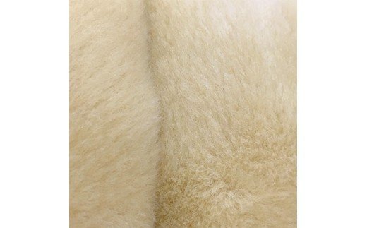 ムートン調アクリルマイヤー敷パッド (セミダブル：ベージュ) [2175]