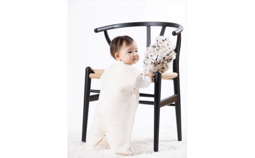 綿毛布スリーパー (Mサイズ) オーガニック綿使用 2way仕様で暖か 毛布の町 (泉大津産)｜ 贈答品 ギフト 誕生日プレゼント 贈り物 クリスマス ベビー キッズ N sleeper-organic [2438]