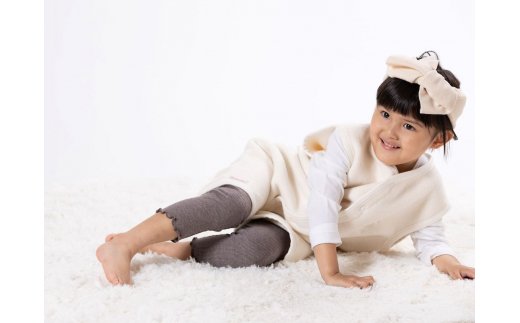 綿毛布スリーパー オーガニック綿使用 (Lサイズ) 2way仕様で暖か 毛布の町 (泉大津産)｜ 贈答品 ギフト 誕生日プレゼント 贈り物 クリスマス ベビー キッズ N sleeper-organic [2448]