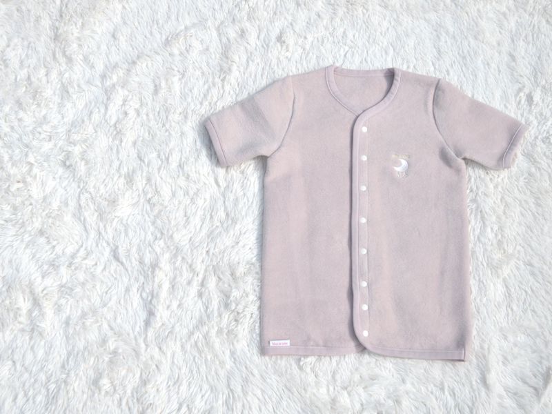 綿毛布 半袖スリーパー (Lサイズ) 2way仕様で暖か、ベージュピンク 毛布の町（泉大津産）｜毛布 天然素材 綿 100% コットン cotton あったか 子供 ベビー ベージュ ピンク 贈答品 ギフト 誕生日 プレゼント 贈り物 クリスマス 大阪 泉大津 sleeper-hs [2454]