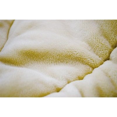 ダイアナ掛け布団 シングル(中綿・英国羊毛100%/襟と内側・綿ボア/表面テンセル100%)[0011]