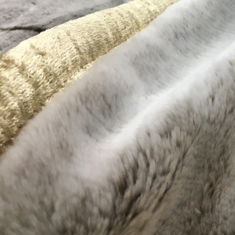 日本製 オーロラ 新合繊アクリル2枚合わせマイヤー毛布 シングル ブラウン 1枚 N-M-9911