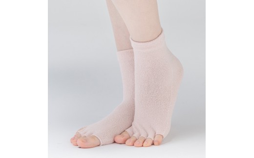 天然の美容繊維 シルク指汗さわやかソックス 同色2組 フリーサイズ H-SO1203X2