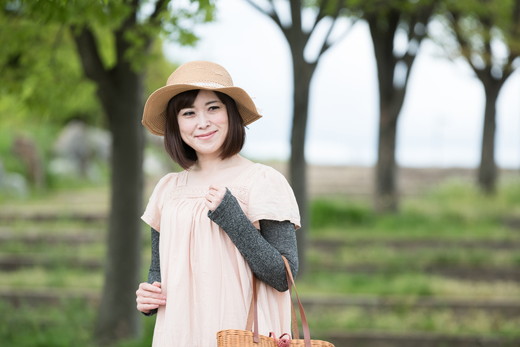 天然の美容繊維　UV対策　絹のさらさらアームカバー　H-AM1900