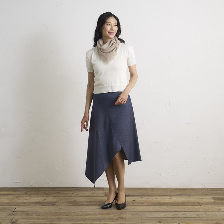 カシミヤストール(公式WEBショップ・ふるさと納税限定商品) 小判サイズ ベージュ [4020]