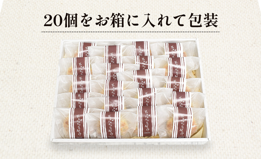 からすの森20個入 あんこパイ 銘菓 お菓子 おかし 焼菓子 焼き菓子 おやつ デザート 《虎屋sweets》[4757-4760]