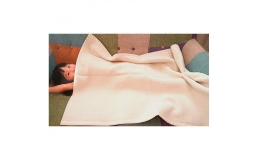 ウール/綿 毛布 ひざ掛け グレー系 [0173]