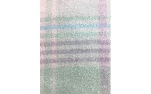 ウール100%毛布 同色2枚 チェック「グリーン／シングル」 [0177]