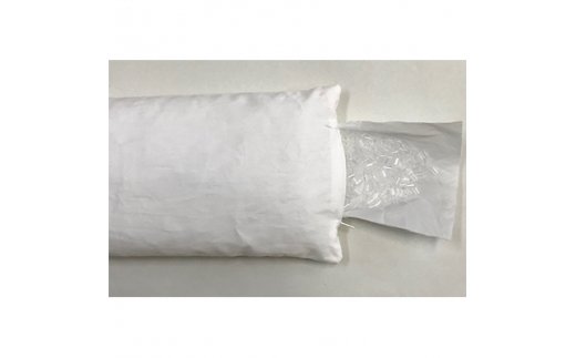 日本の匠の技が光る枕 仰向き寝用まくら 麻100%枕カバー2枚付き [1047]