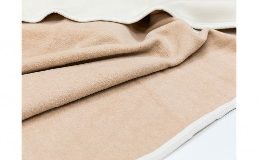 ベビー毛布 (オーガニック綿使用) リバーシブル色 毛布の町泉大津産 [2424]