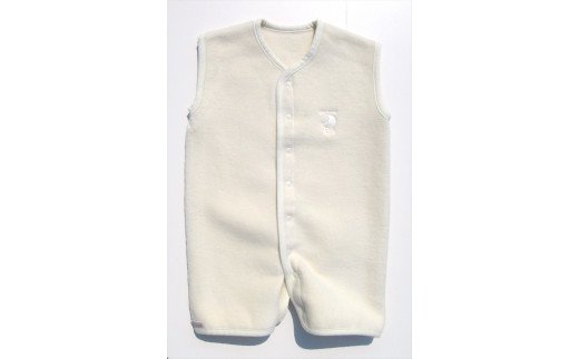 綿毛布 スリーパー (Sサイズ) オーガニック綿使用 2way仕様で暖か 毛布の町 (泉大津産)｜ 毛布 ベビー ロンパース 肌にやさしい 綿 コットン 天然素材 天然繊維 贈答品 出産 睡眠 ギフト 誕生日 プレゼント 贈り物 クリスマス N sleeper-organic [2435]