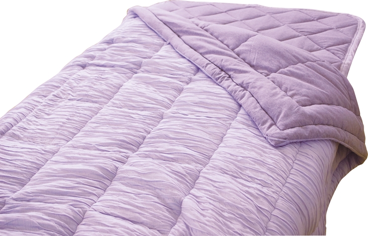 百歳(ひゃくさい)掛ふとん シングル 150×210cm ラベンダーカラー 1枚｜百歳 健康 寝具 天然由来 テンセル繊維 [4364]