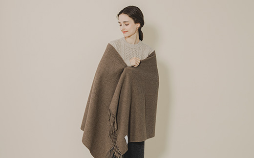 無染色 カシミヤ100% ストール