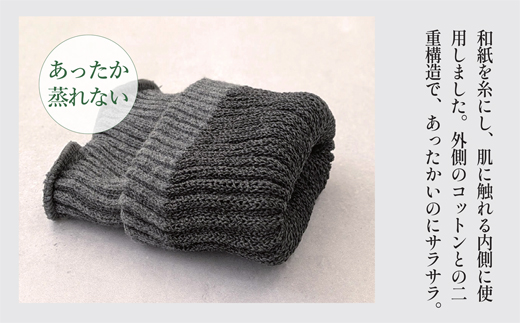 【あったか蒸れない】 SASAWASHI リストウォーマー 2色組