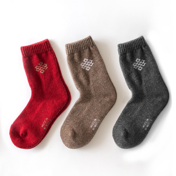 カシミヤマフラー グレー＆ミドルソックス Lサイズ 3足セット【カシミヤ100%マフラー ウールソックス】｜暖かい お洒落 おしゃれ ウールソックス [3913]