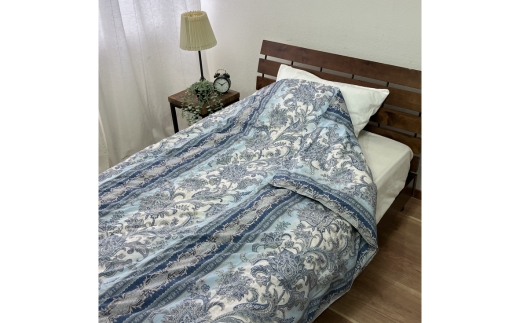 洗える羽毛肌掛けふとん ハンガリー産ダウン93％ シングル 1枚 350dp以上 N-9113