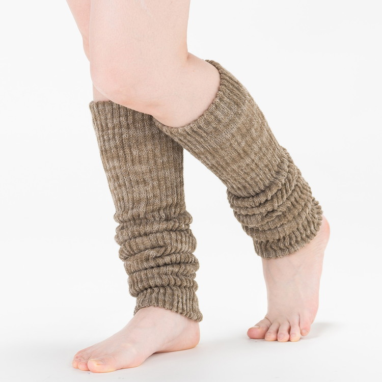 天然の美容繊維 裏シルク ぽかぽかレッグウォーマー フリーサイズ H-LW1900