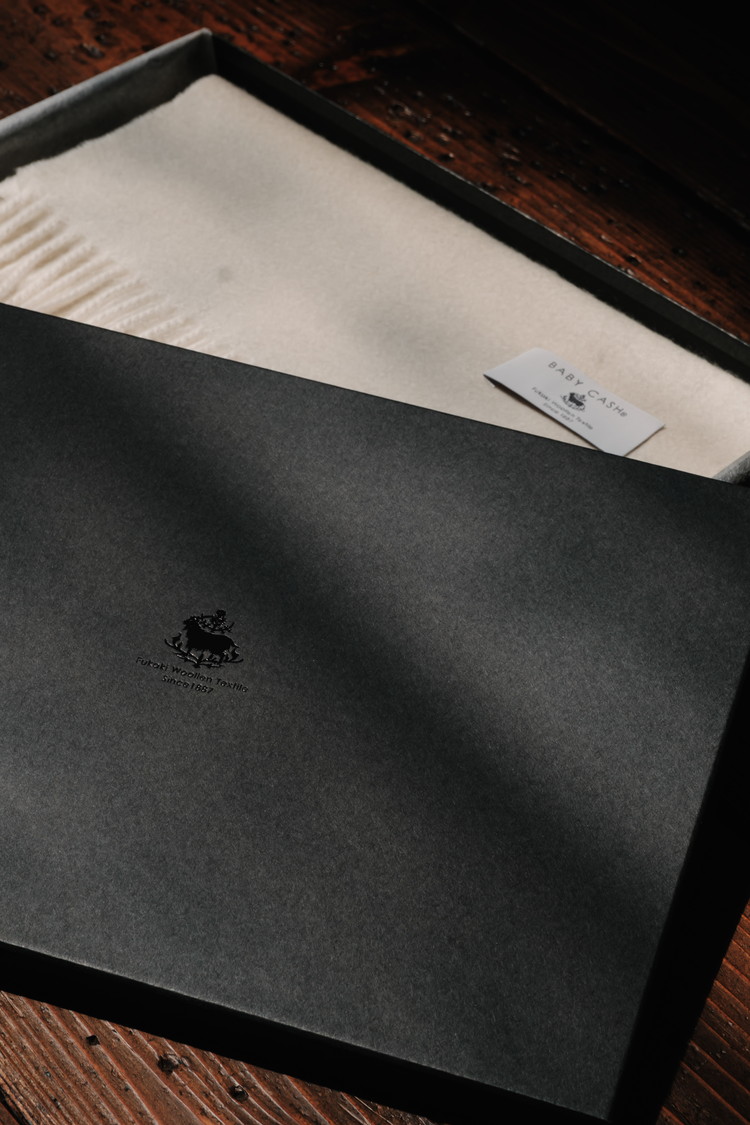 無染色 カシミヤ100% ストール