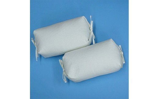 側地に植物繊維(和紙)100%使った 枕 小 2個 [0415]