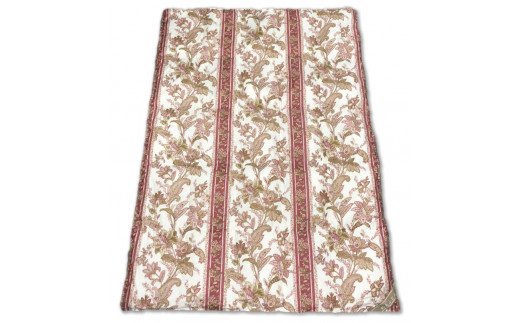 ホワイトダックダウン85%入り(1.0kg使用) 日本製羽毛掛けふとん シングルロングサイズ(約150×210cm) ピンク色 NUF-2750 [1173]