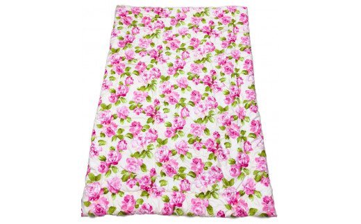 中わた約1.0kg入り！ ウール混掛ふとん シングルロングサイズ(約150×210cm) ピンク色 RWF-151 [1182]