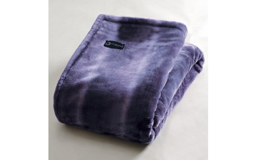 カルドニード・ノッテ2 掛け毛布 ダブル (180×205cm) パープル [4155]