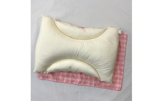 日本製 びっくり快眠サポート ソフト＆ホールド枕 枕カバー ピンク2枚付 [2333]