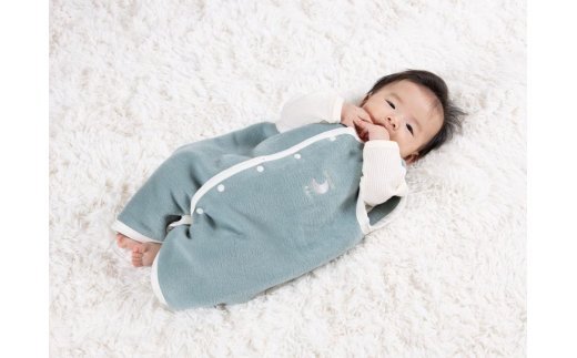 綿毛布スリーパー 2way仕様で暖か (Sサイズ)｜ 贈答品 ギフト 誕生日プレゼント 贈り物 クリスマス ベビー キッズ ベストにもロンパースに 永くご使用 快眠 吸水性 保湿性 通気性 子供のことを考えた 縫製 心地良い sleeper-s [2449]